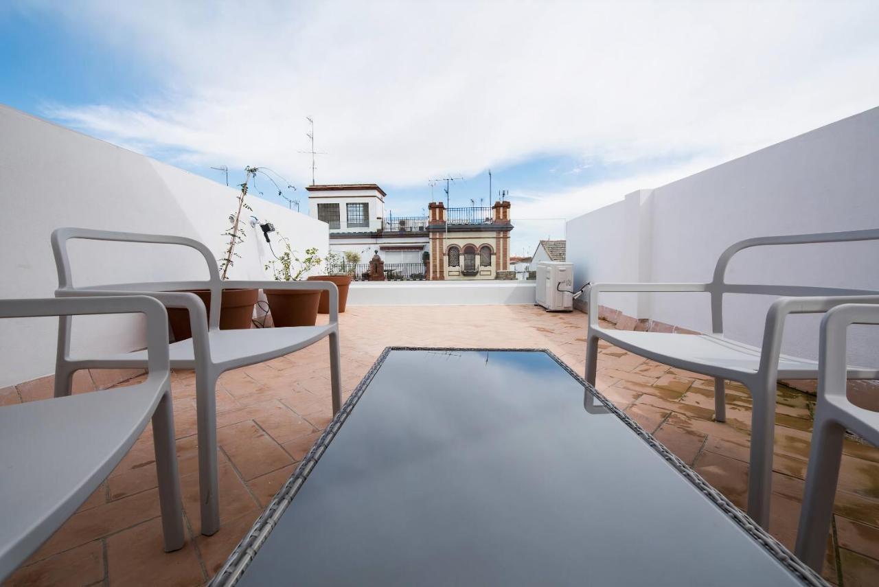 塞维利亚Pop Art Feria Luminoso Duplex Con Terraza Privada公寓 外观 照片